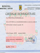 Certificat Unic de Inregistrare OcaziiTuristice.ro