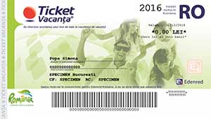 Tichet de vacanta Edenred